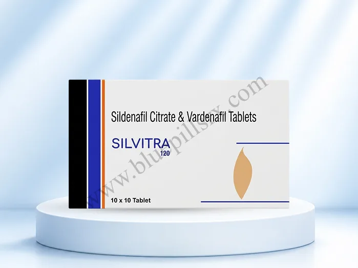 Buy Silvitra 120 mg Tablets - Sildenafil/Vardenafil