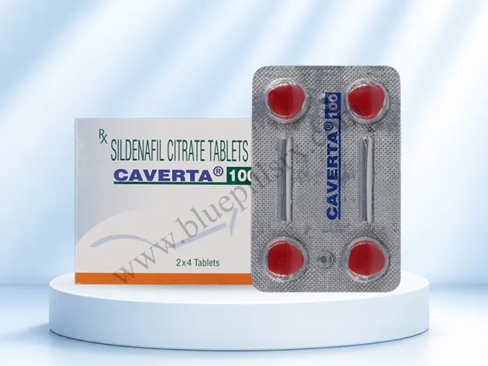 Caverta 100mg Tablet - Sildenafil