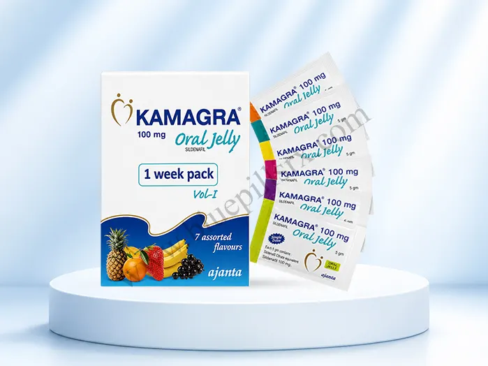 Kamagra 100 mg oral jelly - Sildenafil