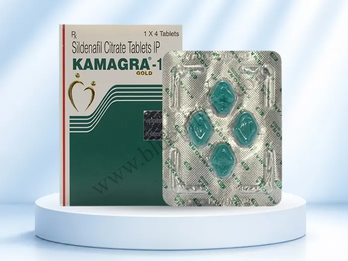 Kamagra Gold 100 mg Tablet - Sildenafil