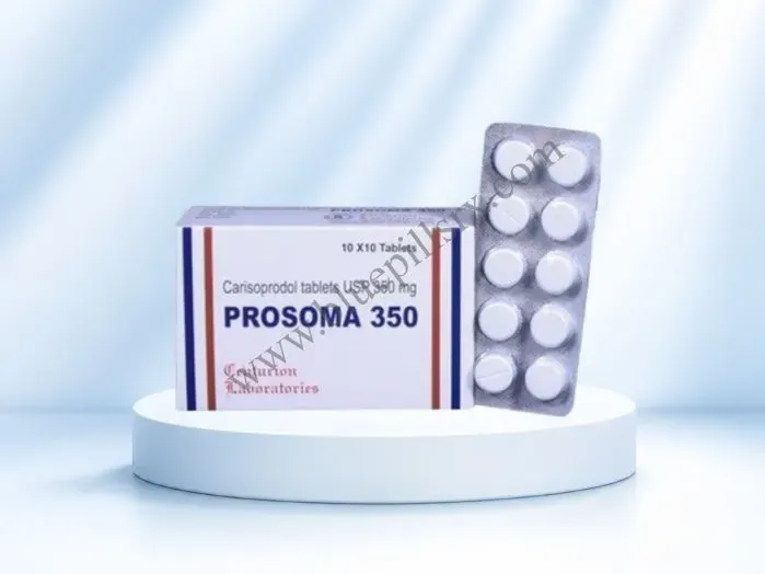 Prosoma 350mg Tablets (Carisoprodol) - Carisoprodol