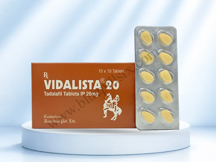 Buy Vidalista 20mg Tablet - Tadalafil
