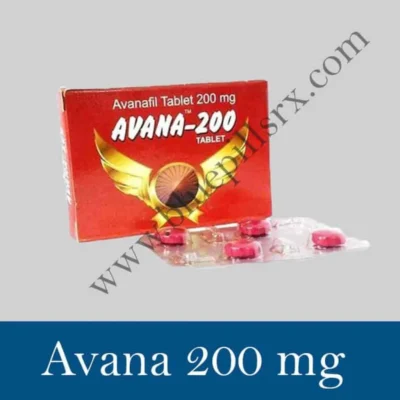 Avana 200 Mg for erectile dysfunction in men.